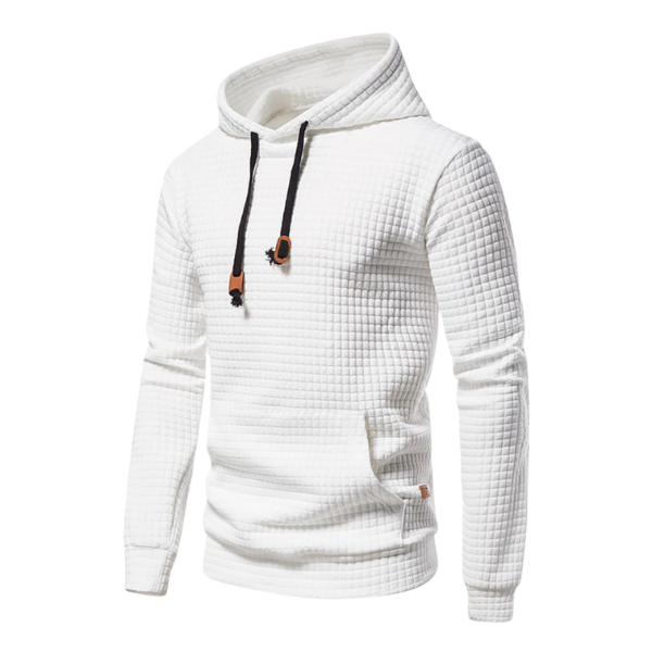 Men's Hooded Hoodie, Zip-Up Cozy Sweatshirt