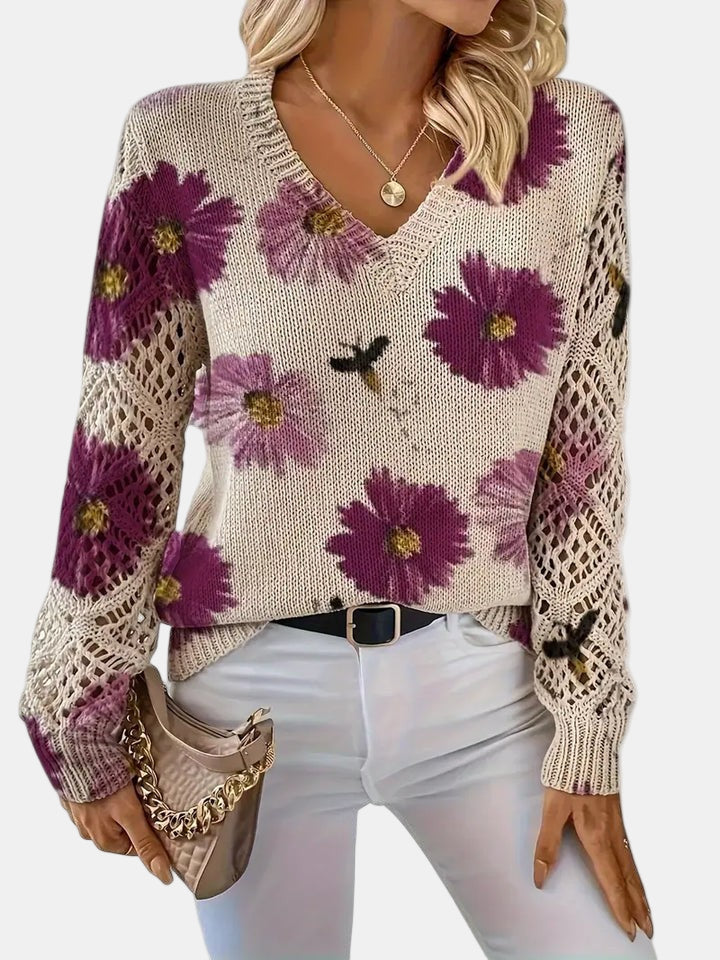 Women's Cable-Knit Cardigan, Oversized Sweater