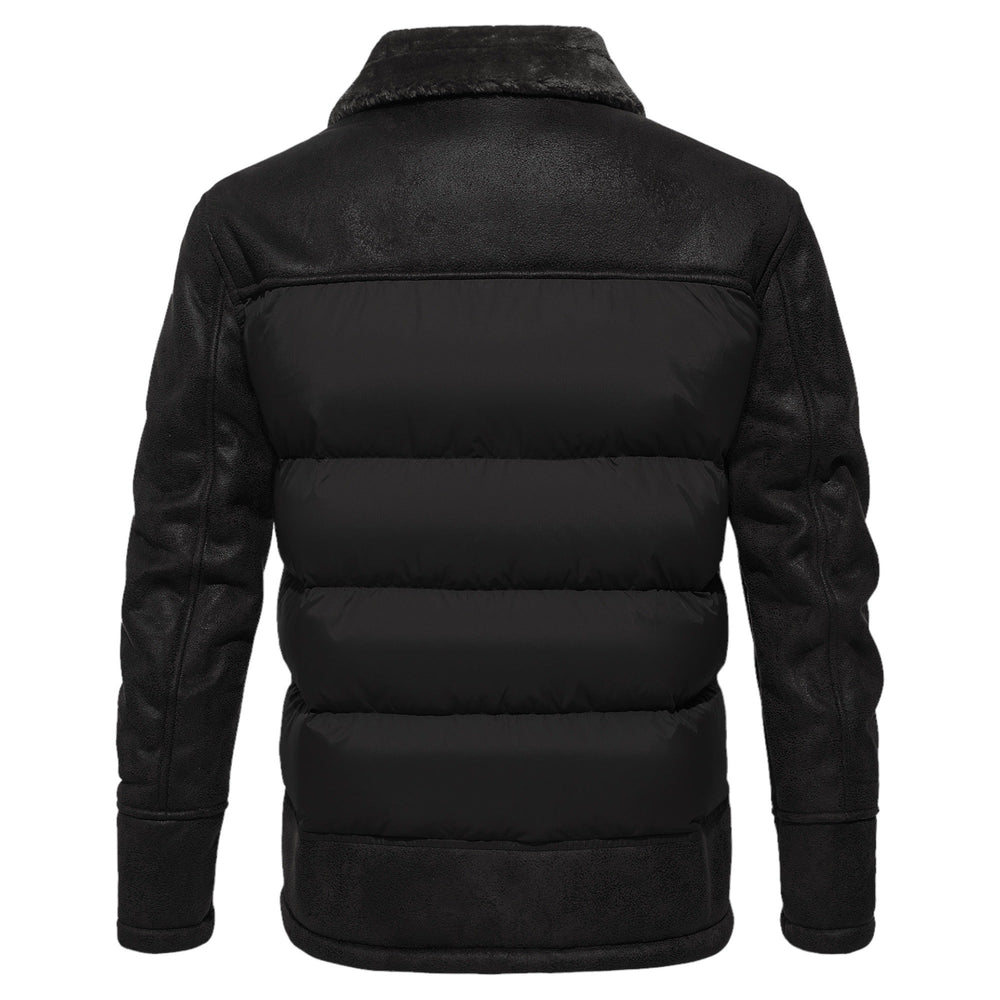 Men's Stand-Collar Casual Jacket, Zip-Up Winter Jacket