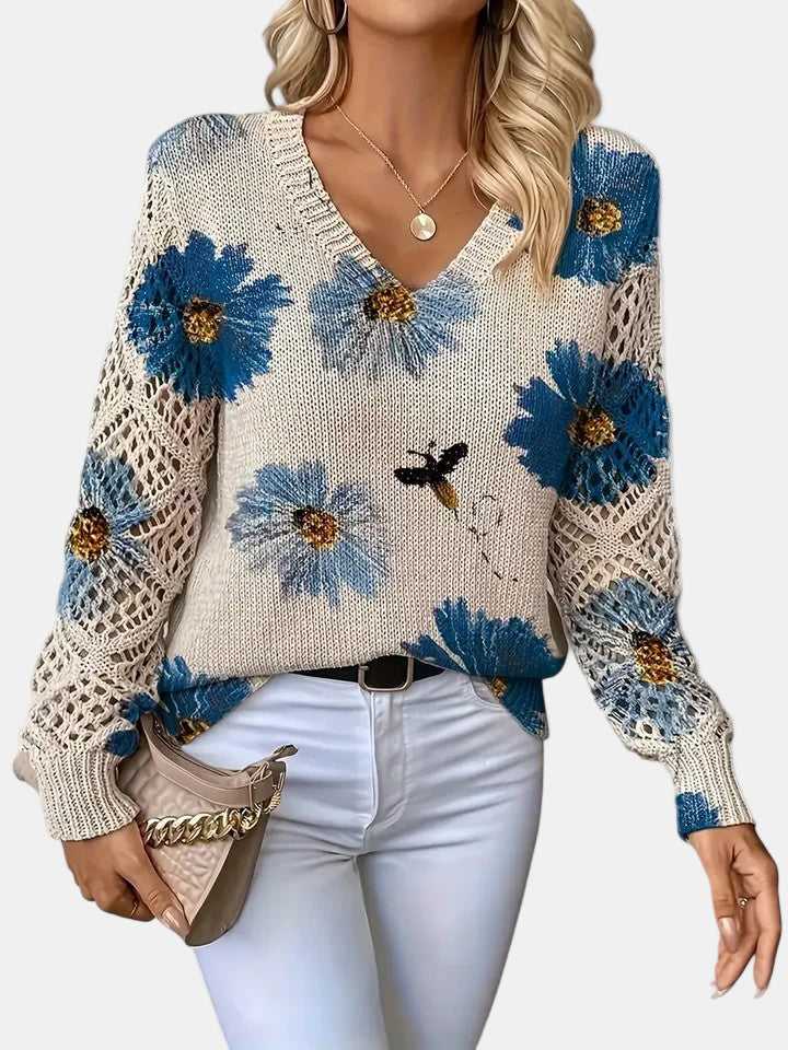 Women's Cable-Knit Cardigan, Oversized Sweater