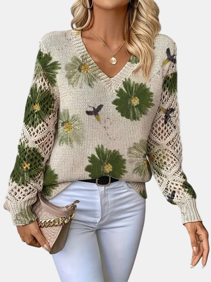 Women's Cable-Knit Cardigan, Oversized Sweater