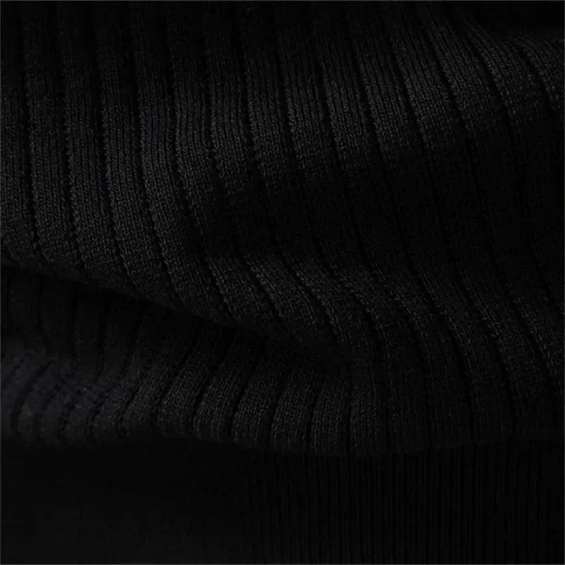 Men's Ribbed Knit Henley Sweater, Three Button Long Sleeve Pullover