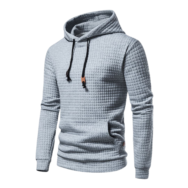 Men's Hooded Hoodie, Zip-Up Cozy Sweatshirt