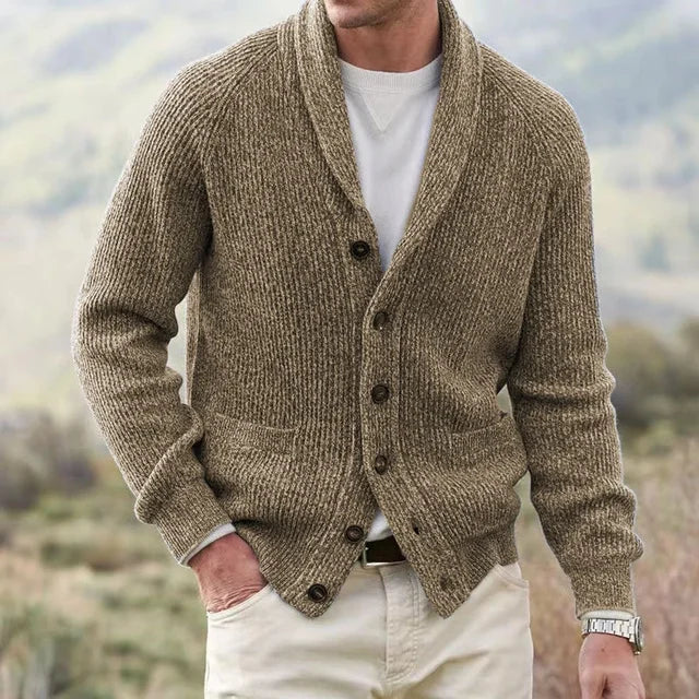 Men's Cardigan, Button-Front Sweater