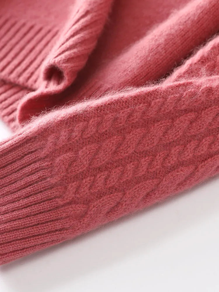Women's Turtleneck Soft-Knit Sweater, Crewneck Pullover