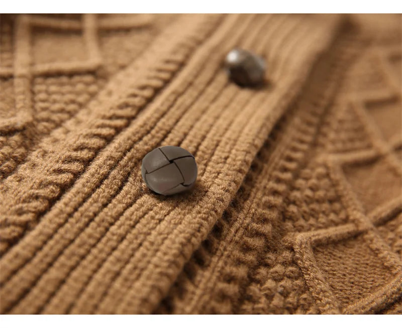 Women's Cable-Knit Cardigan, Button-Front Sweater