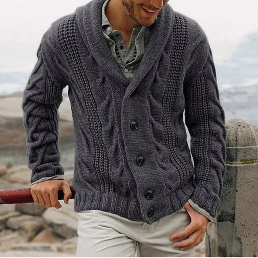 Men's Cardigan, Button-Front Sweater
