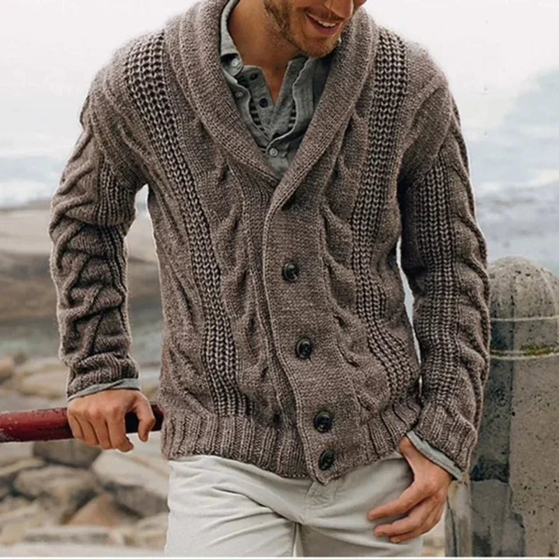 Men's Cardigan, Button-Front Sweater