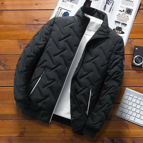 Men's Jacket, Zip-Up Winter Coat