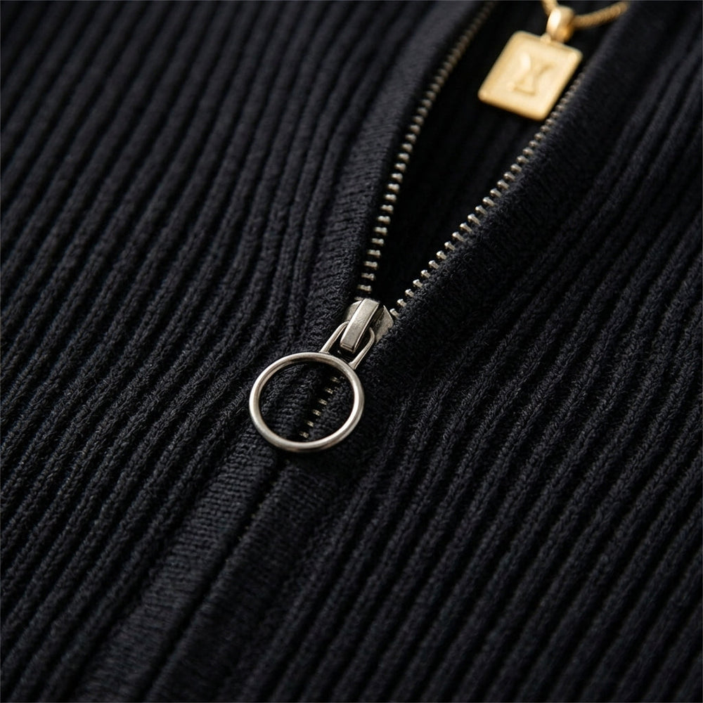Women's Open-Front Knit Cardigan, Longline Winter Cardigan
