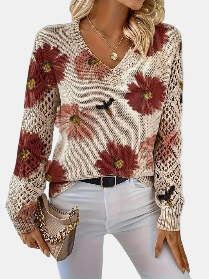 Women's Cable-Knit Cardigan, Oversized Sweater