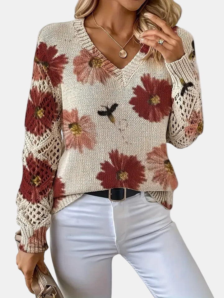 Women's Cable-Knit Cardigan, Oversized Sweater