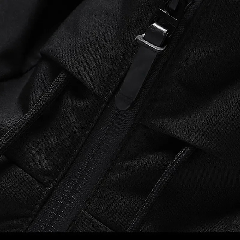 Men's Hooded Puffer Jacket, Insulated Padded Winter Coat