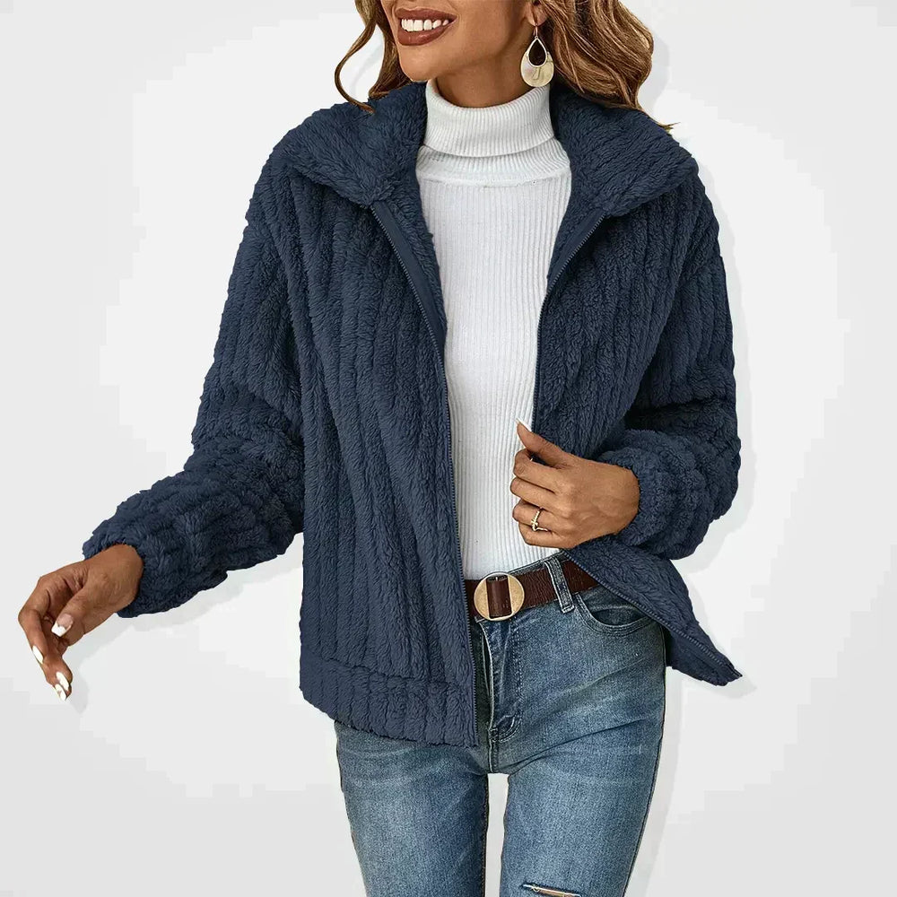 Women's Oversized Knit Cardigan, Button-Front Winter Cardigan
