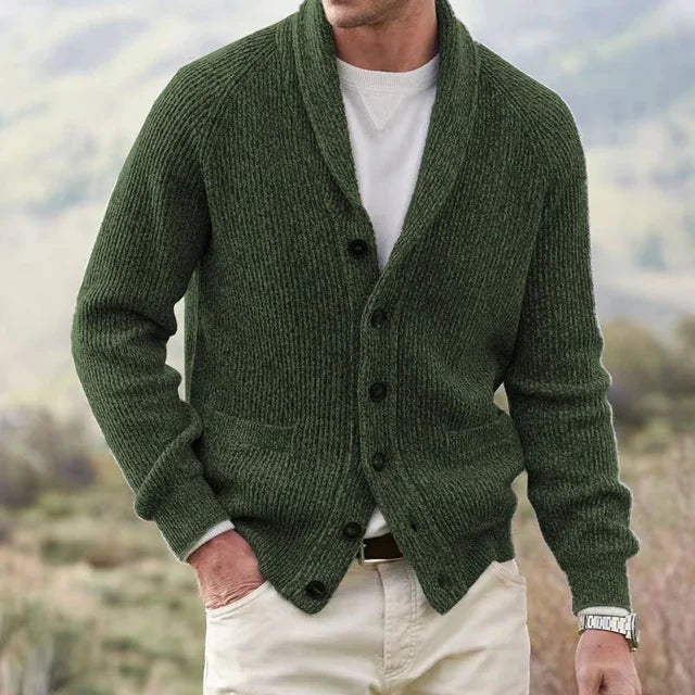 Men's Cardigan, Button-Front Sweater