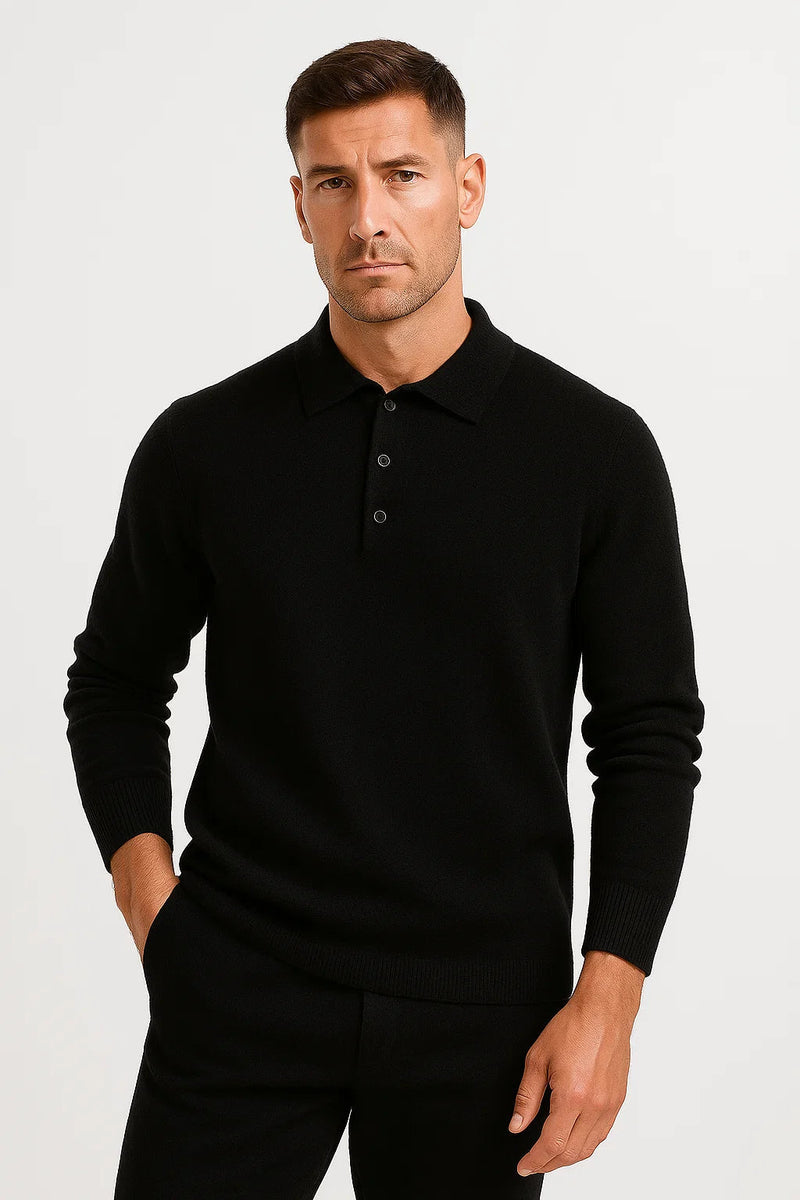 Men's Cotton Sweater, Knit Pullover