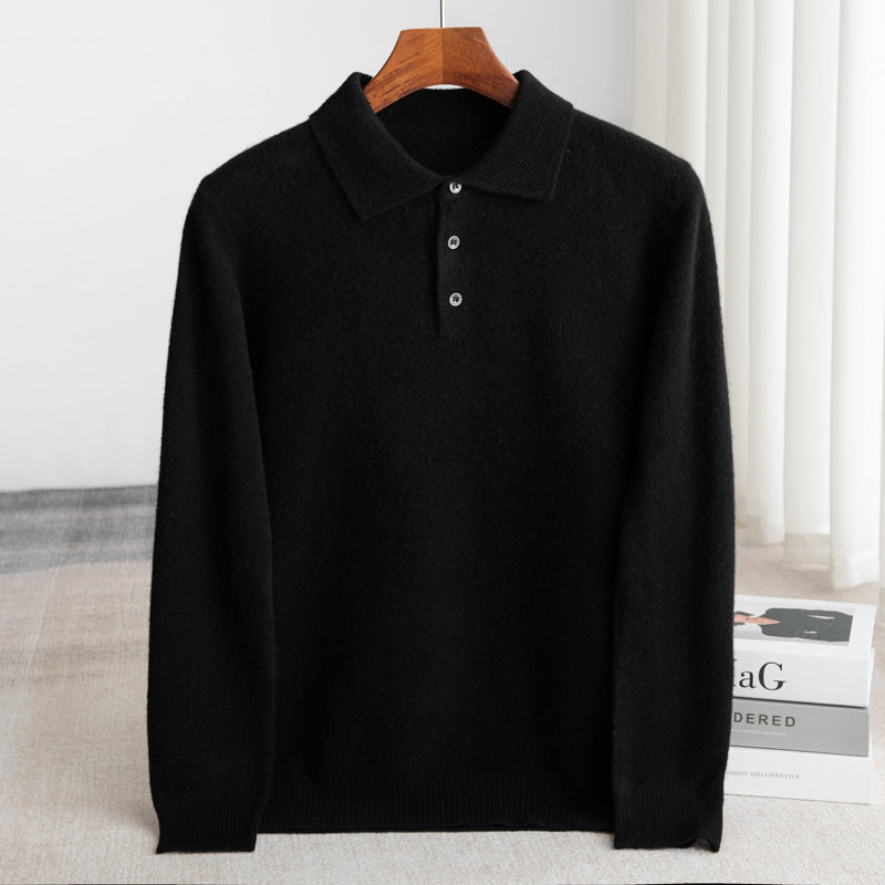 Men's Knit-Blend Sweater, Crewneck Pullover