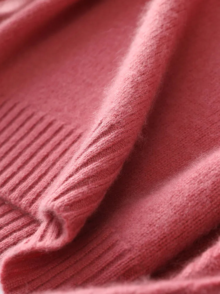 Women's Turtleneck Soft-Knit Sweater, Crewneck Pullover