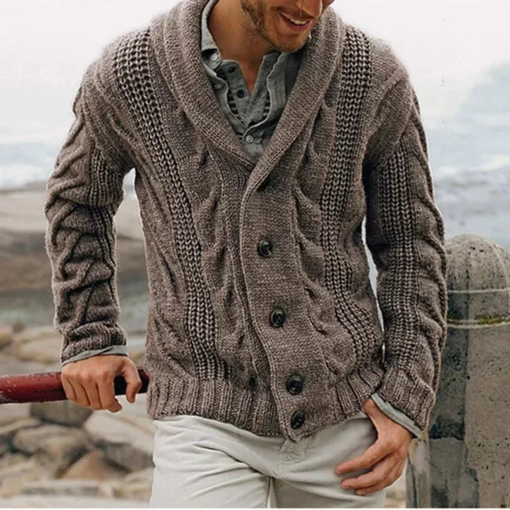Men's Cardigan, Button-Front Sweater