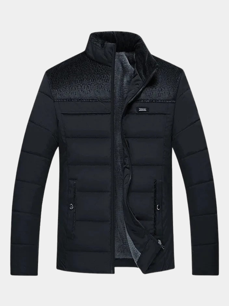 Men's Jacket, Zip-Up Winter Coat