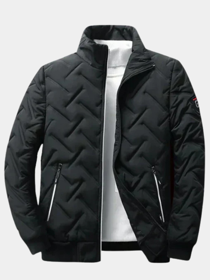 Men's Jacket, Zip-Up Winter Coat