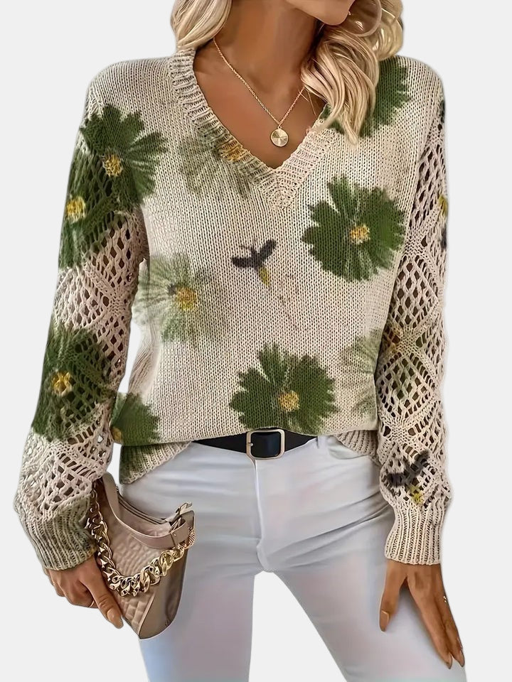 Women's Cable-Knit Cardigan, Oversized Sweater