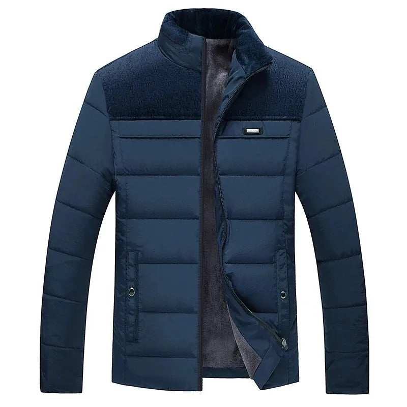 Men's Jacket, Zip-Up Winter Coat