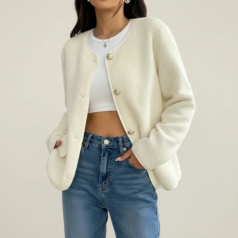 Women's Knit Cardigan Blazer, Tailored Winter Blazer